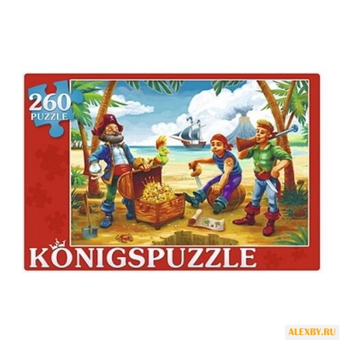 Пазл Рыжий кот Konigspuzzle