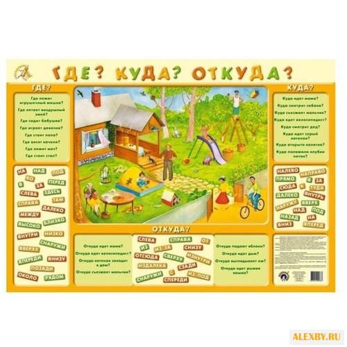 Плакат Маленький гений Где?