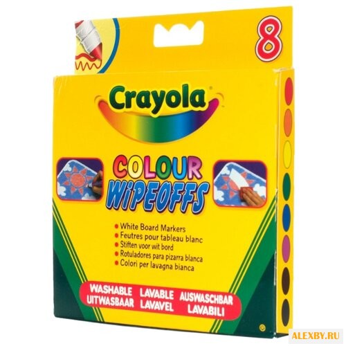 Crayola Фломастеры для доски 8
