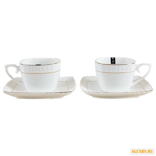 Коралл Набор чайный Снежная