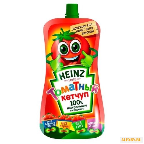 Кетчуп Heinz Томатный НЯМ-НЯМ