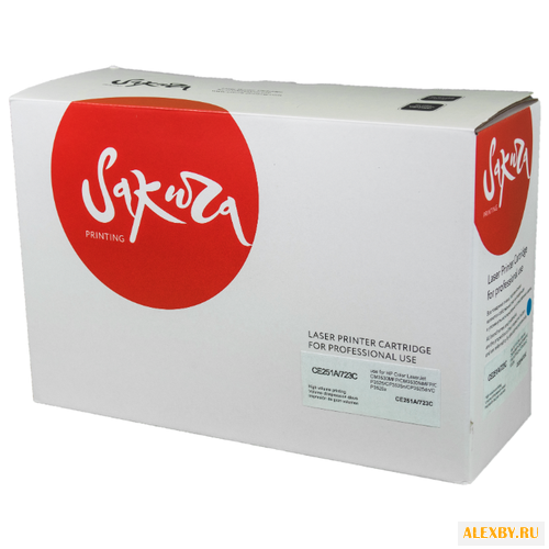 Картридж Sakura CE251A 723C