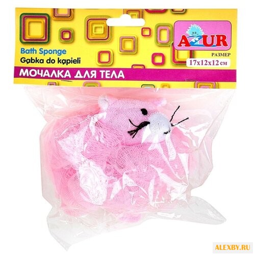Мочалка AZUR Котенок