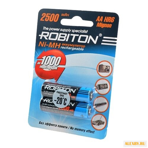 Аккумулятор AA Ni-Mh 2500 мА·ч