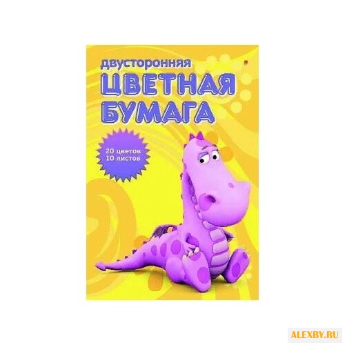 Цветная бумага Мультики