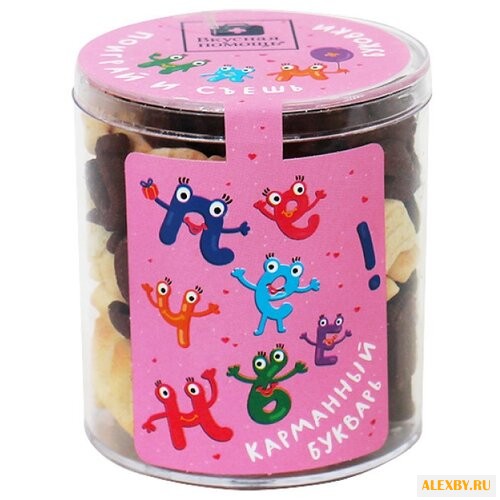 Печенье Вкусная помощь Алфавит