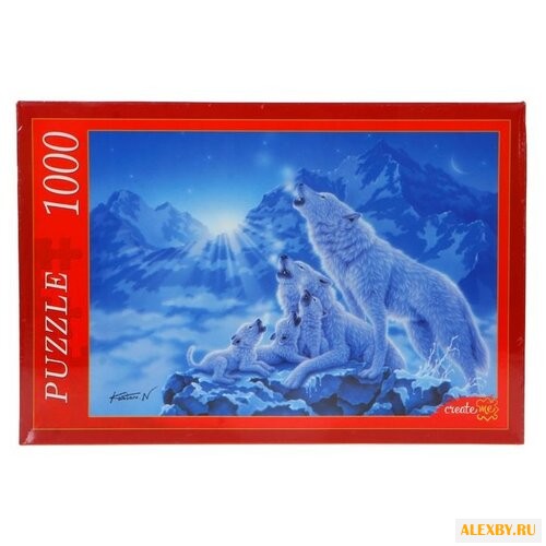 Пазл Рыжий кот Волки и ночные