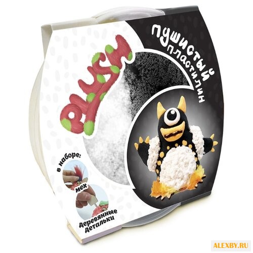 Масса для лепки PLUSH Пушистый