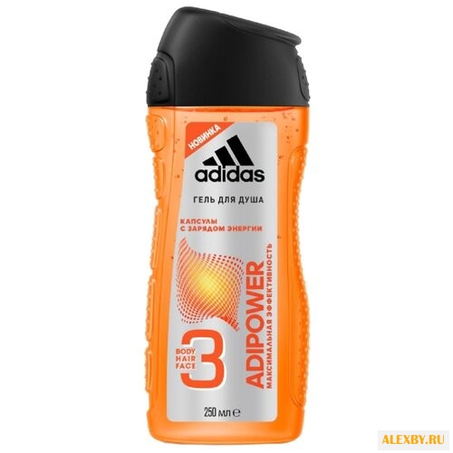 Гель для душа 3 в 1 Adidas