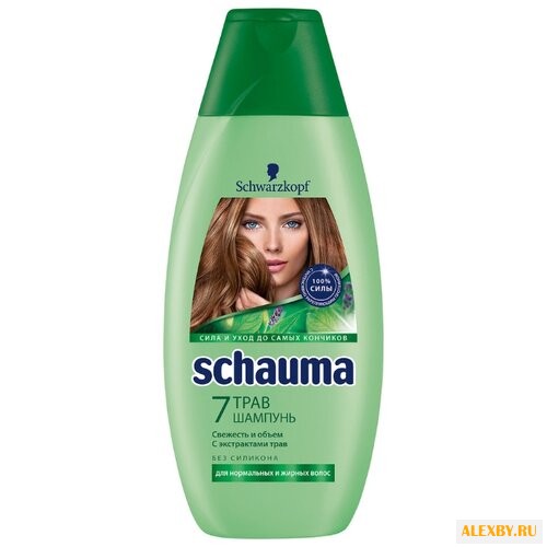 Schauma шампунь 7 трав для