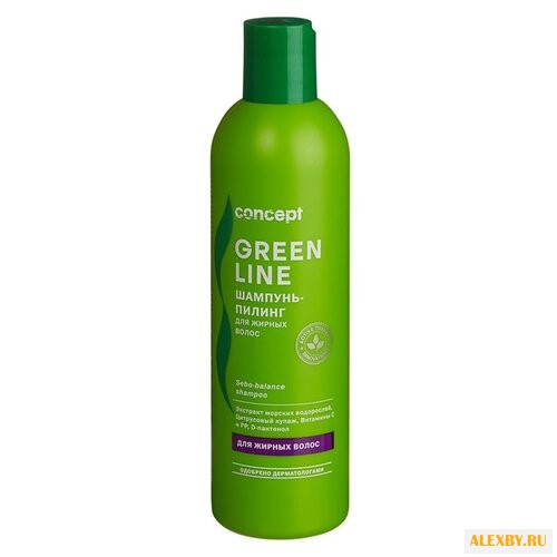 Concept шампунь-пилинг Green