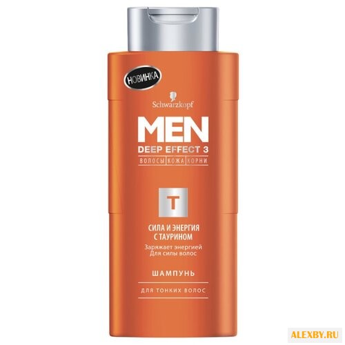 MEN DEEP EFFECT 3 шампунь Сила