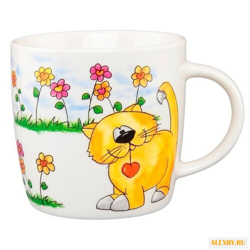 Elan gallery Кружка Оранжевый кот