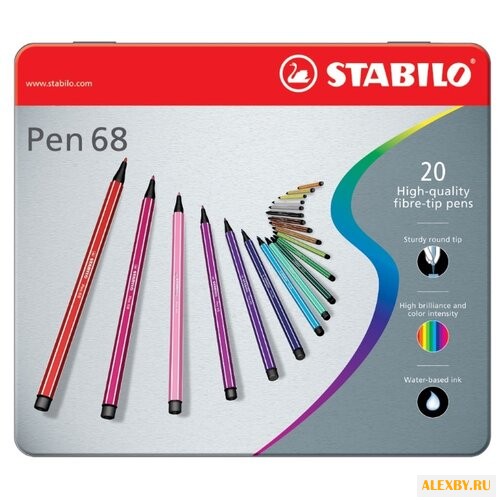 STABILO Фломастеры Pen 68 20