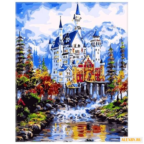 Рыжий кот Картина по номерам