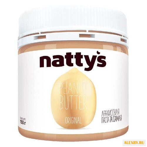 Nattys Паста Арахисовая Original