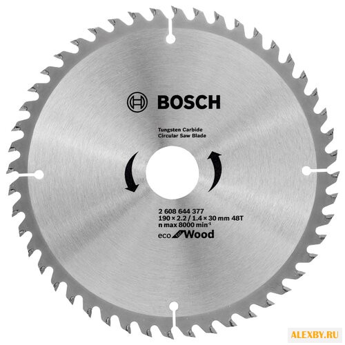 Пильный диск BOSCH Eco Wood