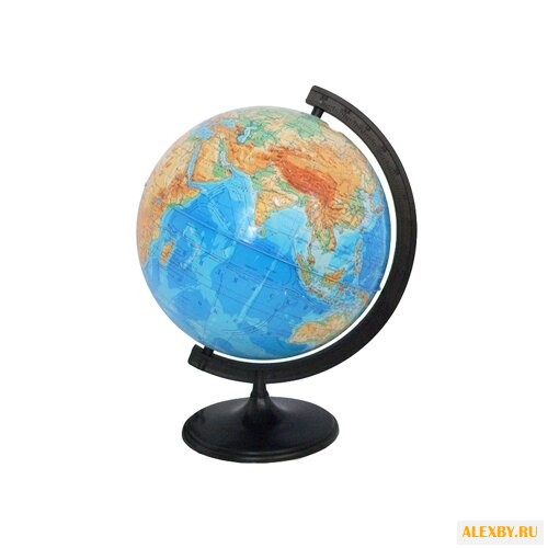 Глобус физический Глобусный мир