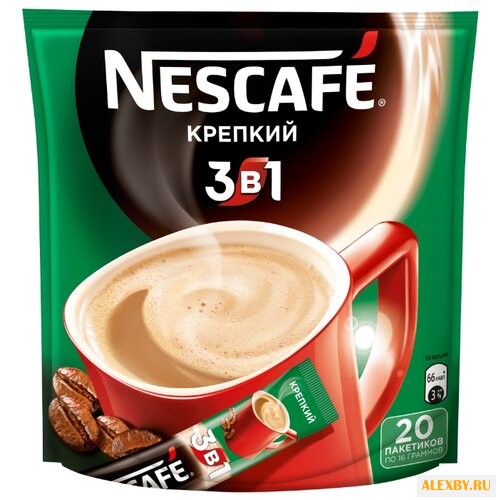 Растворимый кофе Nescafe 3 в 1