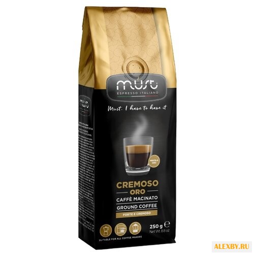 Кофе молотый Must Cremoso Oro