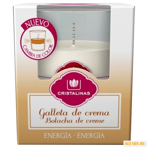 Свеча CRISTALINAS двухцветная
