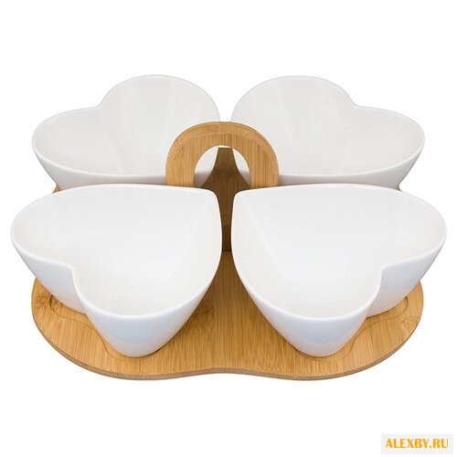 Elan gallery Менажница Белое