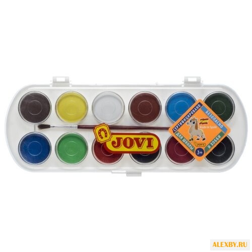 JOVI Акварельные краски 12