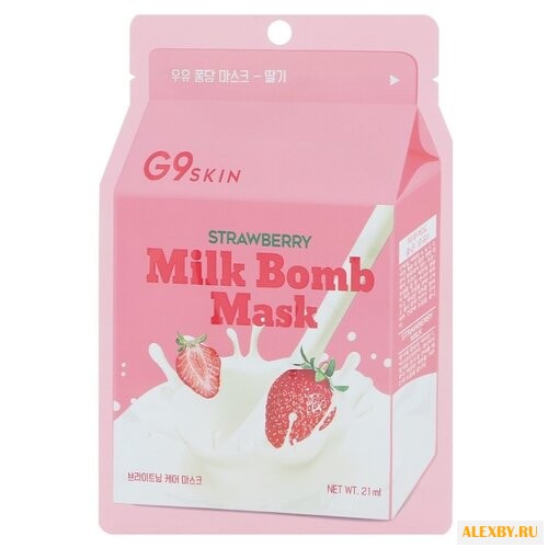 G9SKIN тканевая маска Milk Bomb