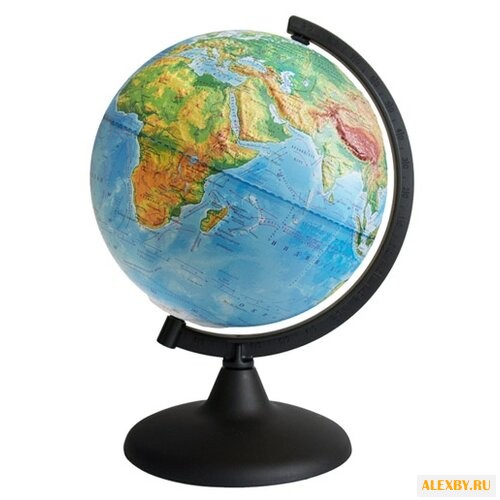 Глобус физический Глобусный мир
