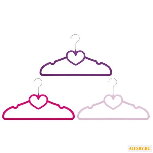 Вешалка EL CASA Набор Сердце 3шт