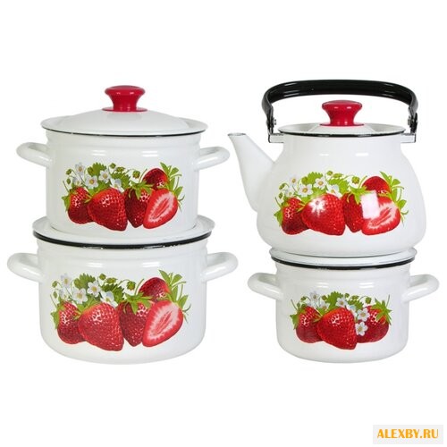 Набор посуды КМЗ Садовая