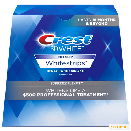 Crest отбеливающие полоски 3D