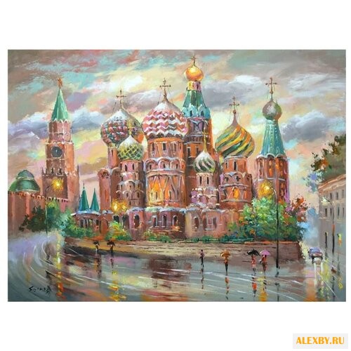 Рыжий кот Картина по номерам