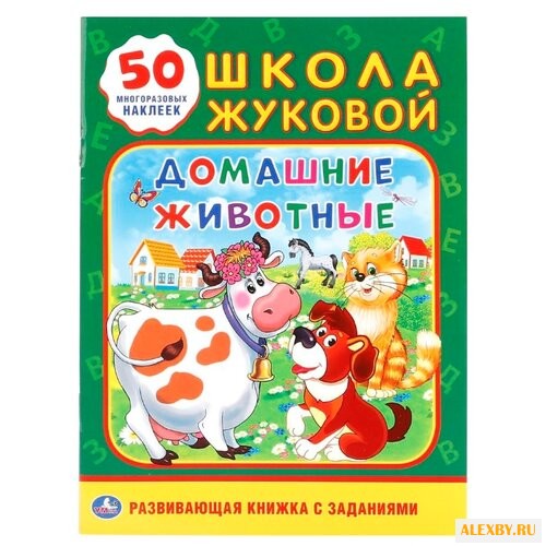 Книжка-активити с наклейками