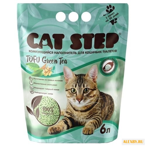 Наполнитель Cat Step Tofu Green