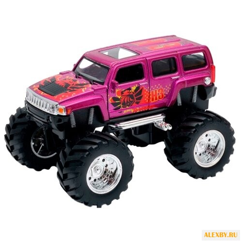 Монстр-трак Welly Hummer H3 Big