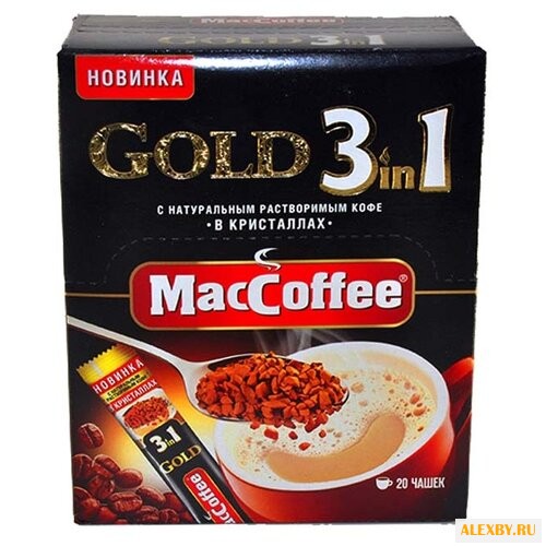 Растворимый кофе MacCoffee Gold