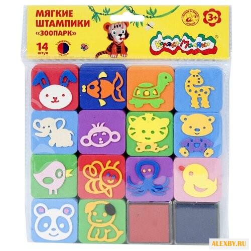 Набор штампов Каляка-Маляка