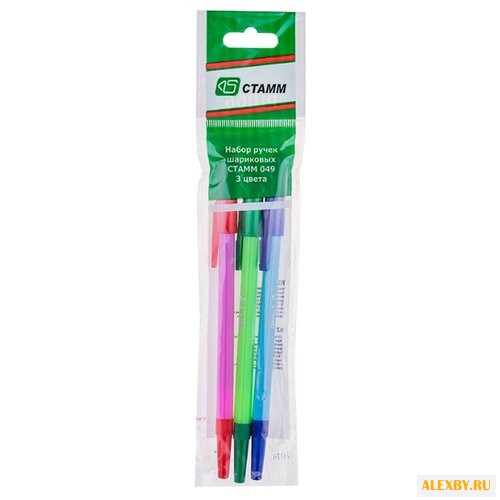 СТАММ Набор шариковых ручек 049