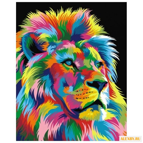 Рыжий кот Картина по номерам