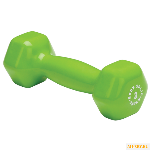 Гантель цельнолитая Body Solid