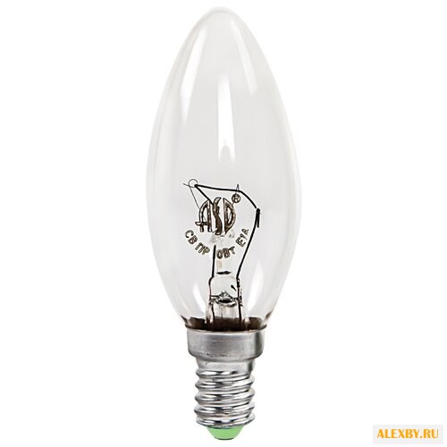 Лампа накаливания ASD СВЕЧА B35