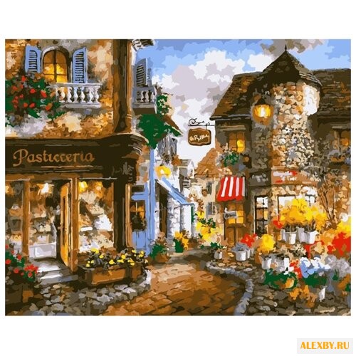 Рыжий кот Картина по номерам