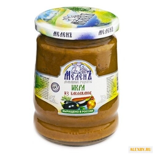 Икра из баклажанов МеленЪ