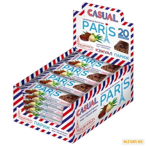 Батончик Кремлина Casual Paris