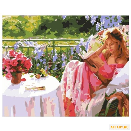 Рыжий кот Картина по номерам