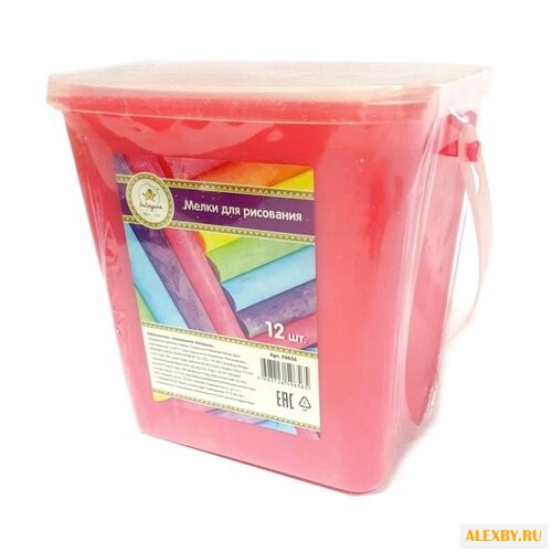 ЯиГрушка Мел цветной толстый 12