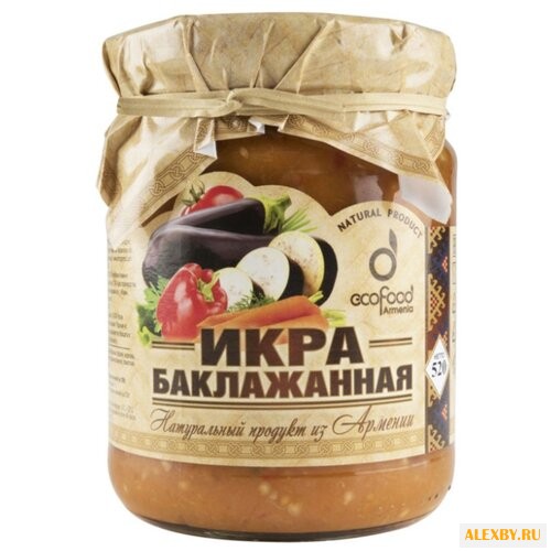 Икра баклажанная Ecofood