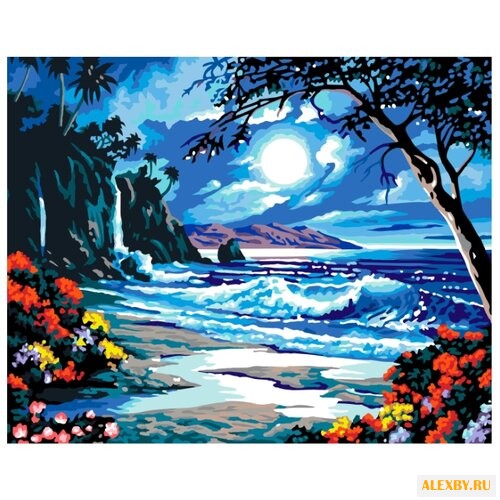 Рыжий кот Картина по номерам