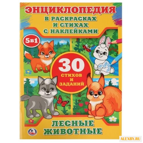 Умка Энциклопедия в раскрасках